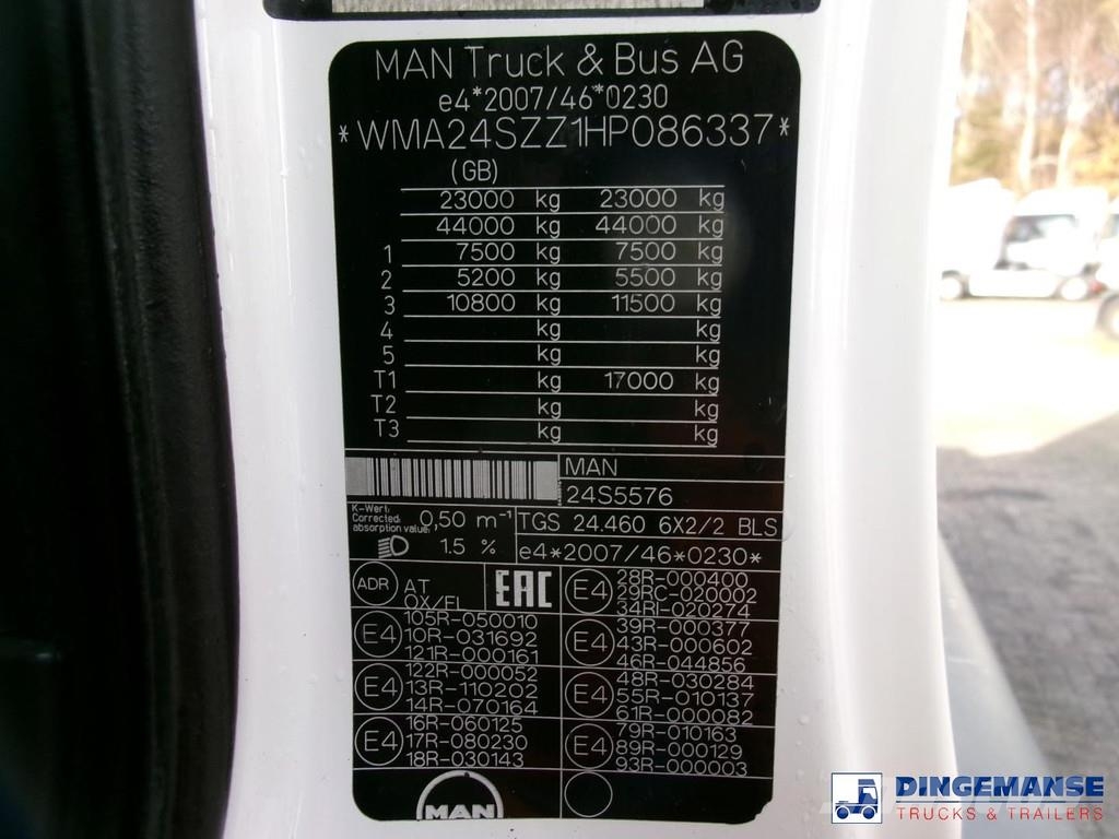 MAN TGS 24.460 6X2 RHD Euro 6 / ADR 25/07/24 Cavalos mecânicos