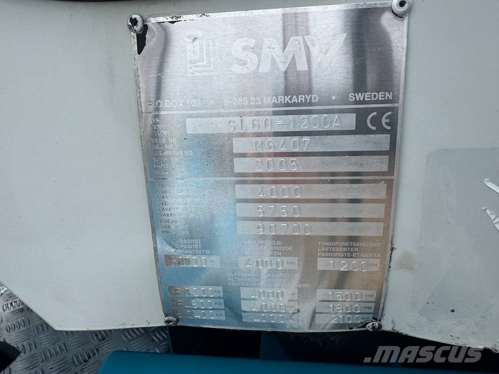 SMV sl 60-1200A ( 60.000kg lifting capacity ) Diesel forklifts