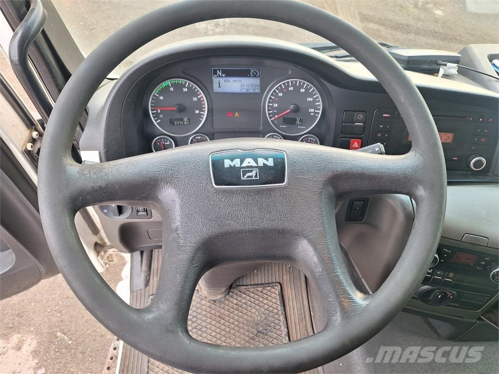 MAN TGS 26.440 6X6H BL + HR KESLA 2014ZT Camion benne