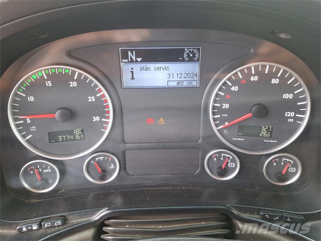 MAN TGS 26.440 6X6H BL + HR KESLA 2014ZT Camion benne