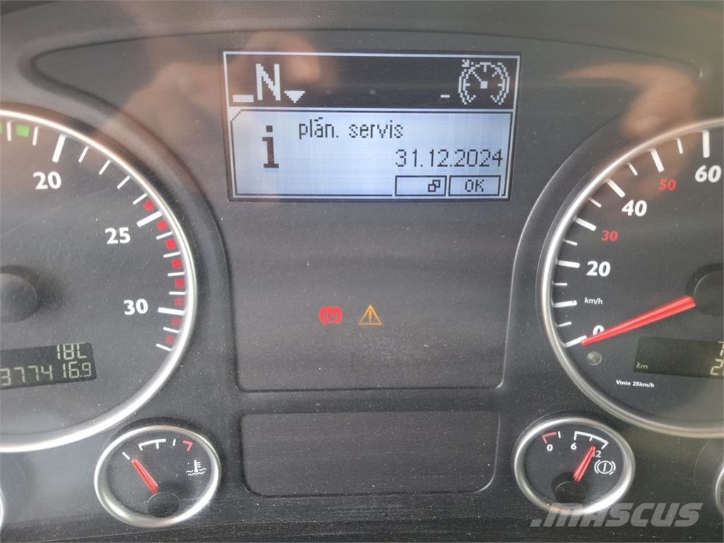 MAN TGS 26.440 6X6H BL + HR KESLA 2014ZT Camion benne