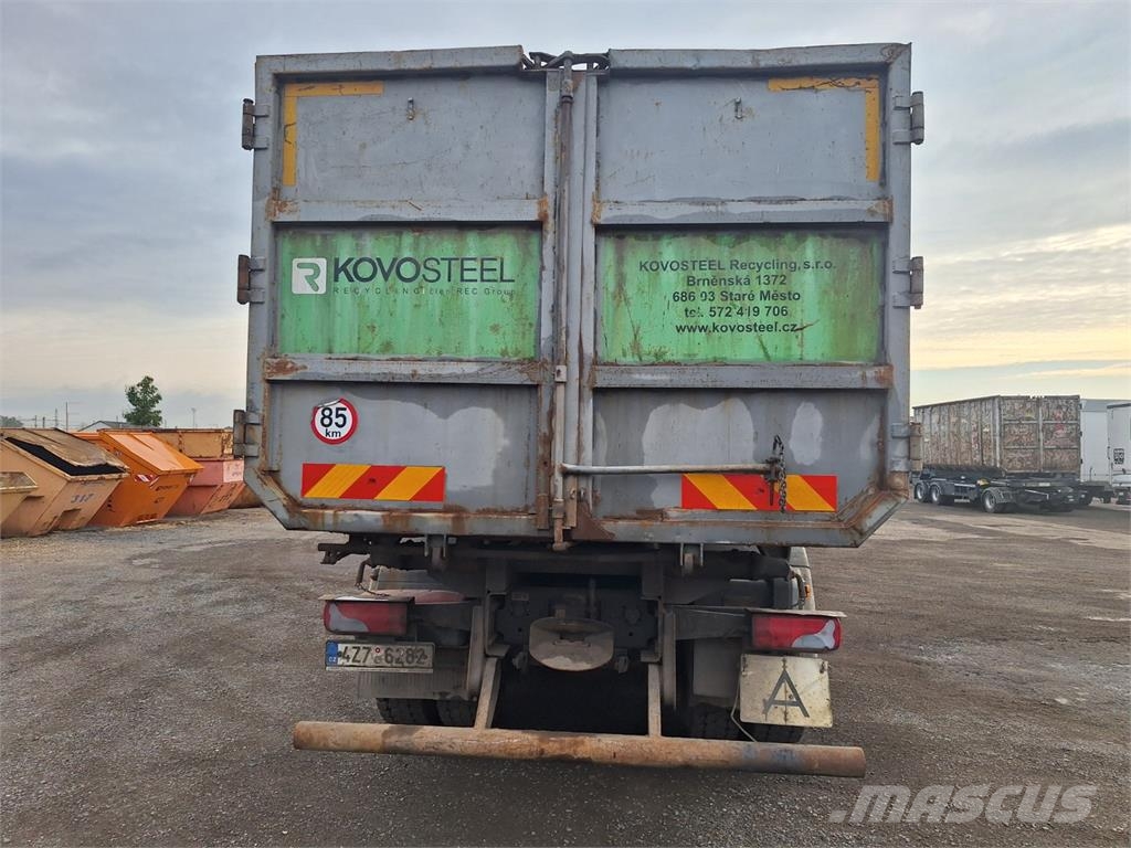 MAN TGS 26.440 6X6H BL + HR KESLA 2014ZT Camion benne
