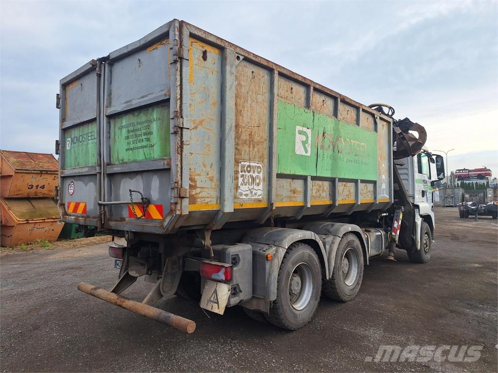 MAN TGS 26.440 6X6H BL + HR KESLA 2014ZT Camion benne