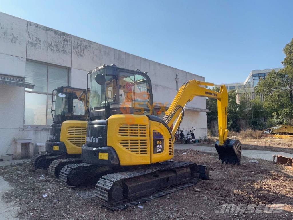 Komatsu PC 55 MR حفارات بعجل