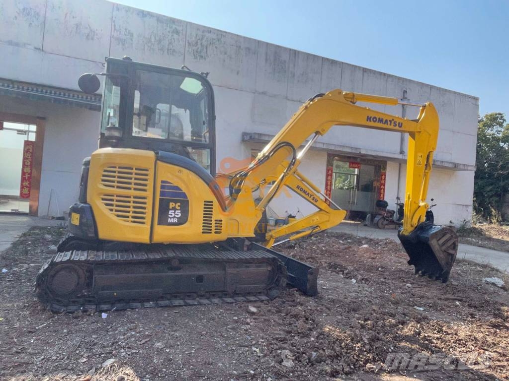 Komatsu PC 55 MR حفارات بعجل