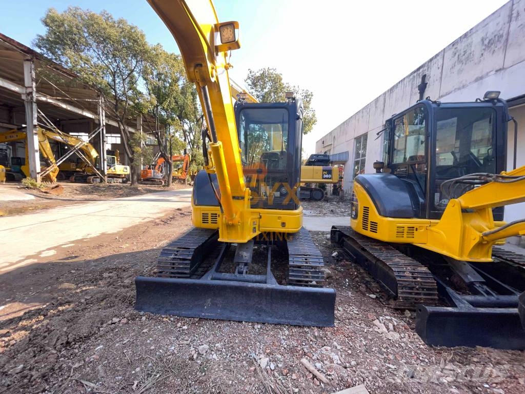 Komatsu PC 55 MR حفارات بعجل
