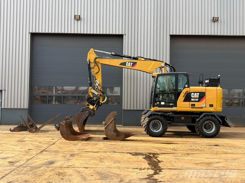 CAT M314F حفارات بعجل