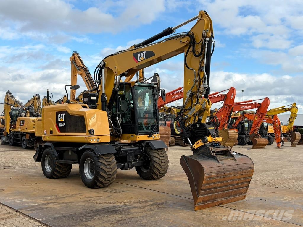 CAT M314F حفارات بعجل