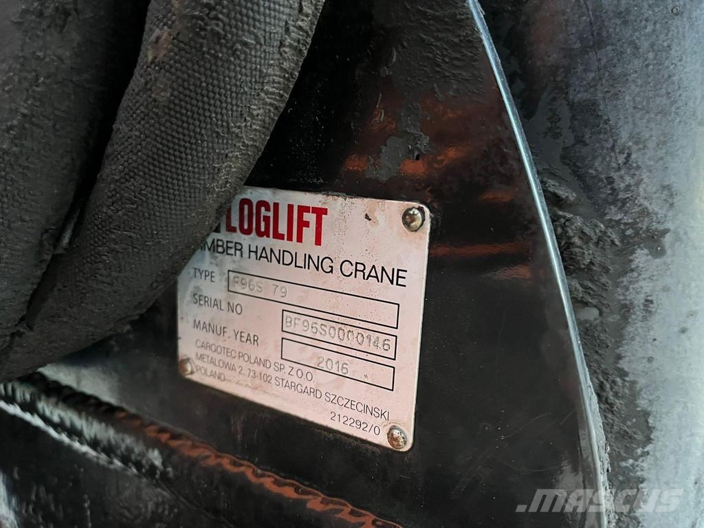 Loglift F96S79 2093 PTO HOURS Gru da carico