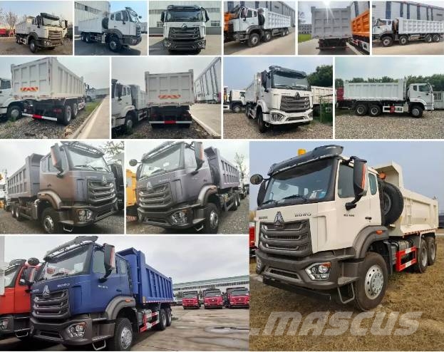 Howo Nx 6x4 375hp Diesel Tipper Truck Camiones desmontables
