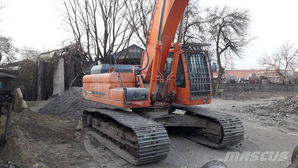 Doosan DX 340 LC, 2010, Poland - Used crawler excavators