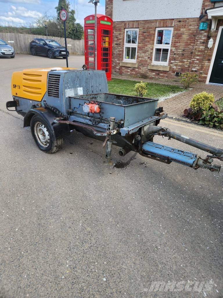 Putzmeister SP11 bhf Screed pumps