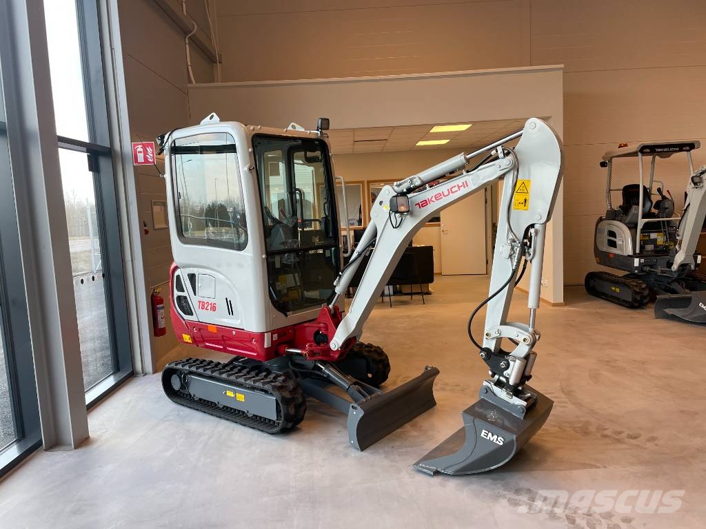 Takeuchi TB 216 Εκσκαφάκι (διαβολάκι) < 7t