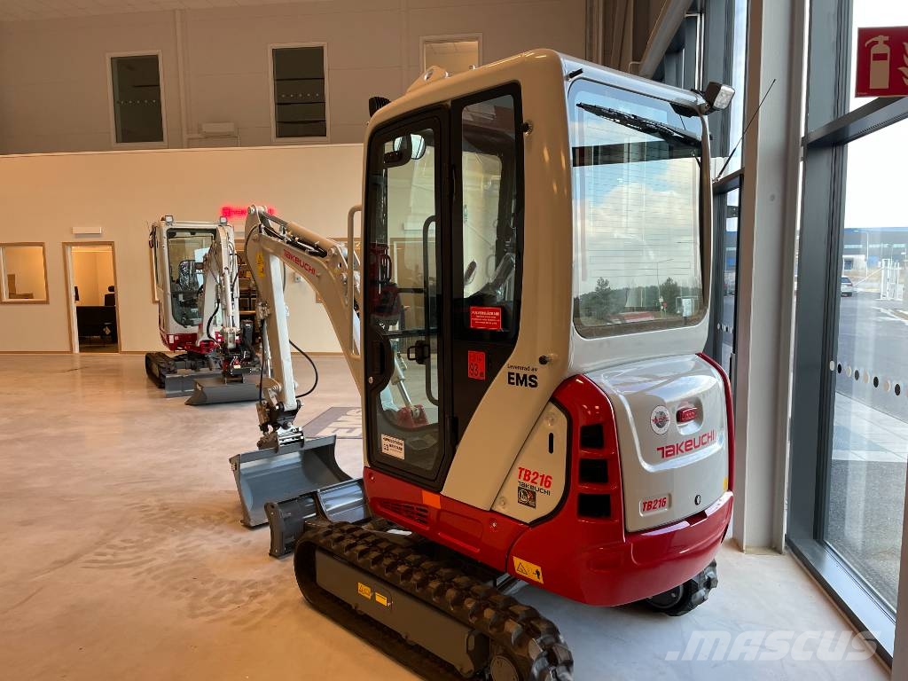 Takeuchi TB 216 Εκσκαφάκι (διαβολάκι) < 7t