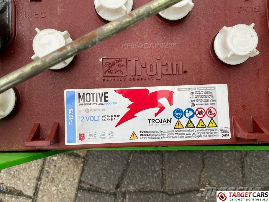 Dingli JCPT1612 DC Electric Scissor Work Lift 1570cm رافعات مقصية الشكل