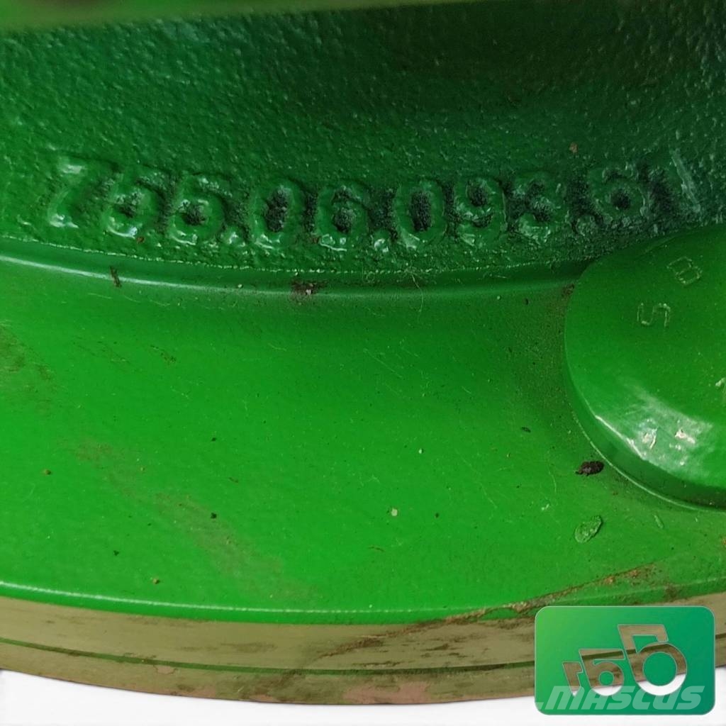 John Deere 6175R Steering knuckle, reduction gear, hub, axle shaft Σασί - πλαίσιο