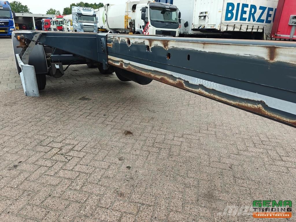 D-tec FT-LS-S Multi - All Connections - Lift Axle - SAF Kontejnerske poluprikolice