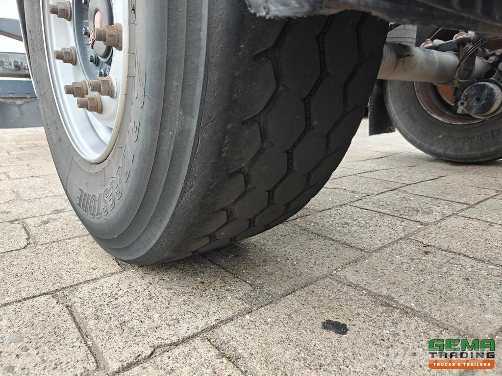 D-tec FT-LS-S Multi - All Connections - Lift Axle - SAF Kontejnerske poluprikolice