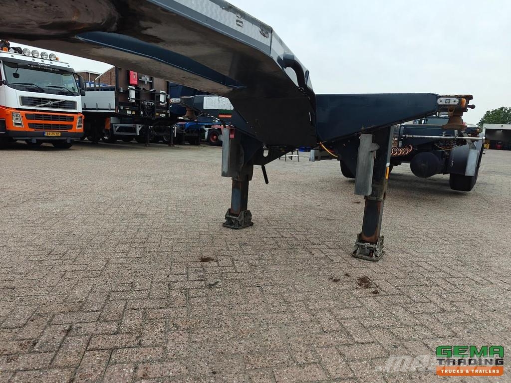 D-tec FT-LS-S Multi - All Connections - Lift Axle - SAF Kontejnerske poluprikolice