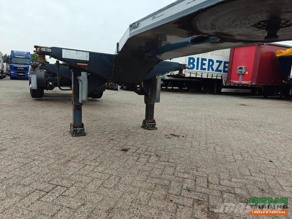 D-tec FT-LS-S Multi - All Connections - Lift Axle - SAF Kontejnerske poluprikolice