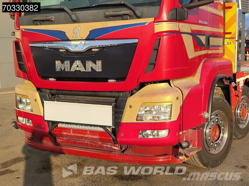 MAN TGS 35.480 8X4 Machine transporter Lift+steering a Camiones portacoches