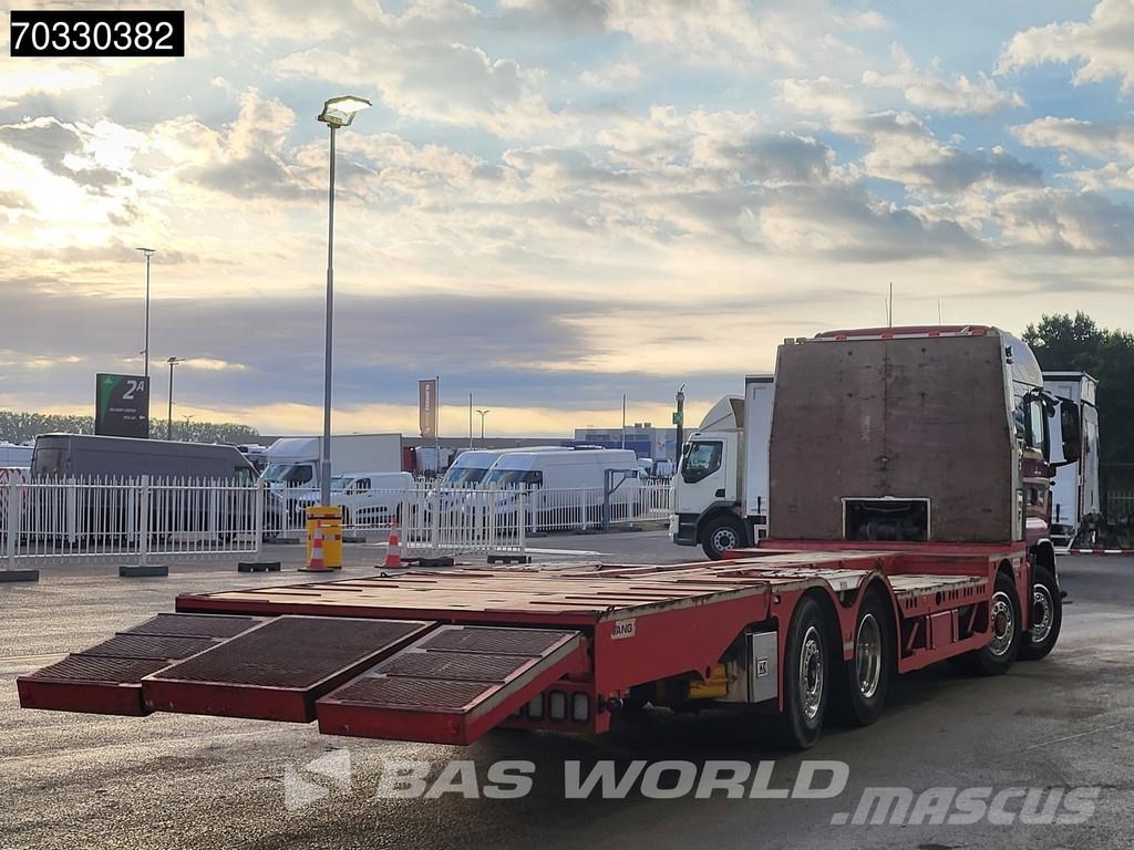 MAN TGS 35.480 8X4 Machine transporter Lift+steering a Camiones portacoches