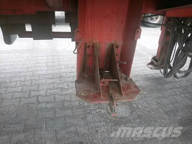  Naczepa platforma Karl Tang نصف مقطورات مسطحة / مفصلية الجوانب