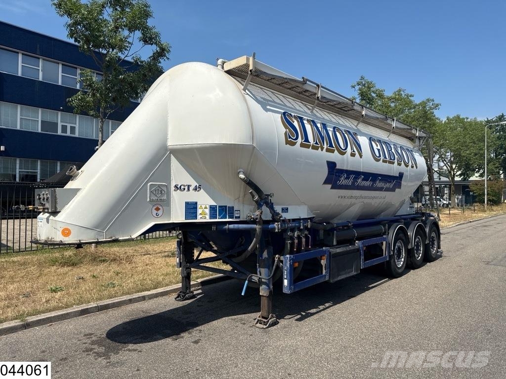 Feldbinder Silo 40.000 Liter, 1 Comp. Tankopleggers