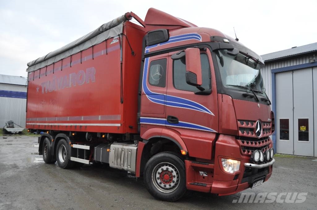 Mercedes-Benz Arocs 2751 L 6X2 Camiones volquete para virutas de madera