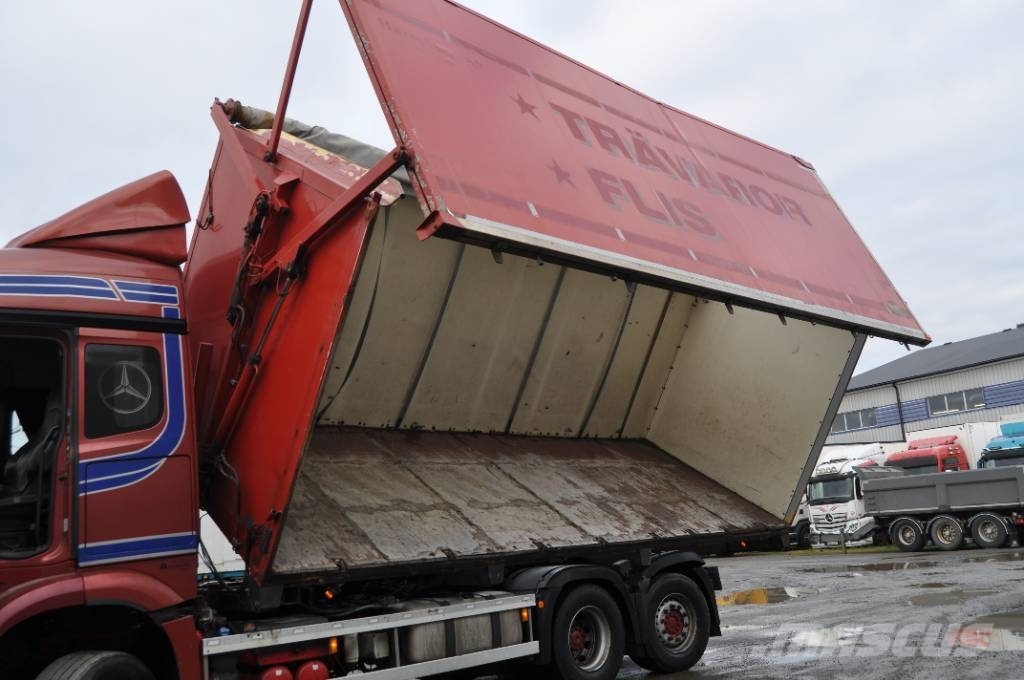 Mercedes-Benz Arocs 2751 L 6X2 Camiones volquete para virutas de madera