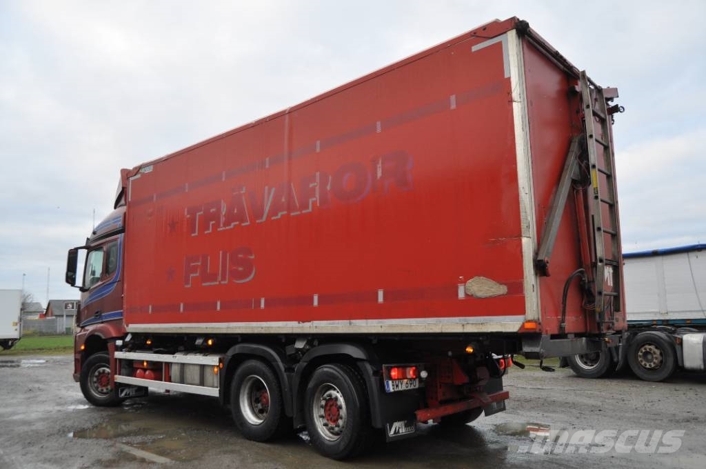 Mercedes-Benz Arocs 2751 L 6X2 Camiones volquete para virutas de madera