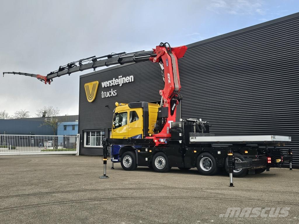 Volvo FH16 650 8x4 / 115 tm CRANE / KRAN / TRACTOR Crane trucks
