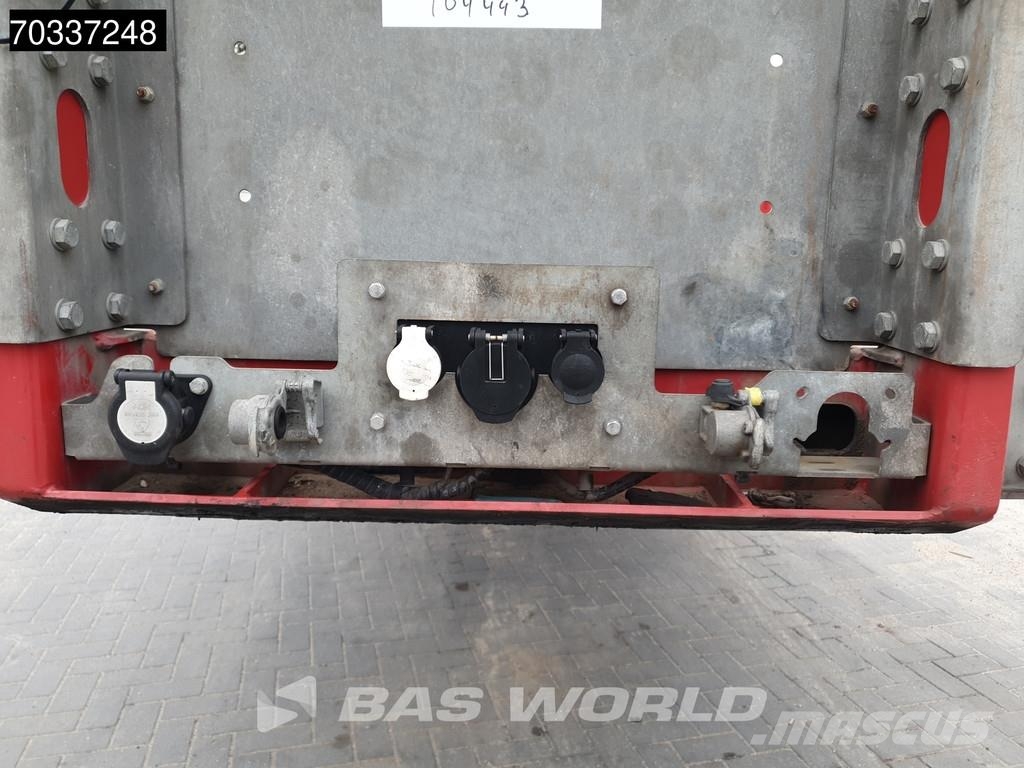 Faymonville F-S43-1AAF 3 axles Extendable Steering Axle SAF MO نصف مقطورات مسطحة / مفصلية الجوانب