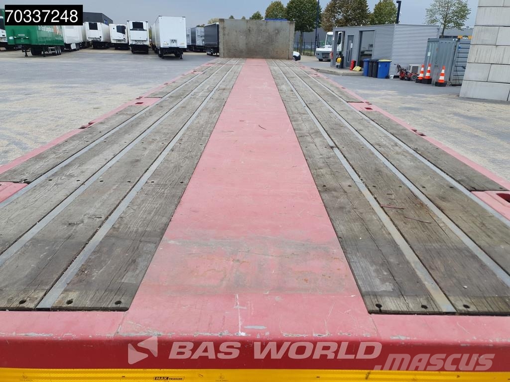 Faymonville F-S43-1AAF 3 axles Extendable Steering Axle SAF MO Flatbed/Dropside semi-trailers