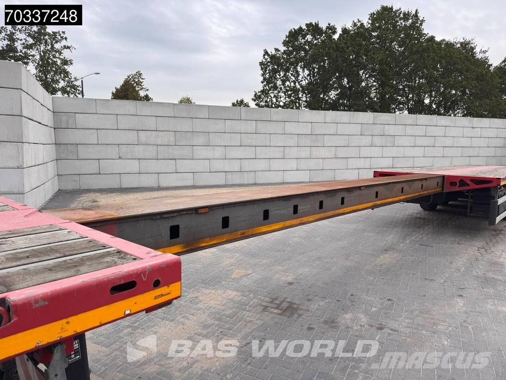 Faymonville F-S43-1AAF 3 axles Extendable Lift + Steering Axle Semi Reboques estrado/caixa aberta