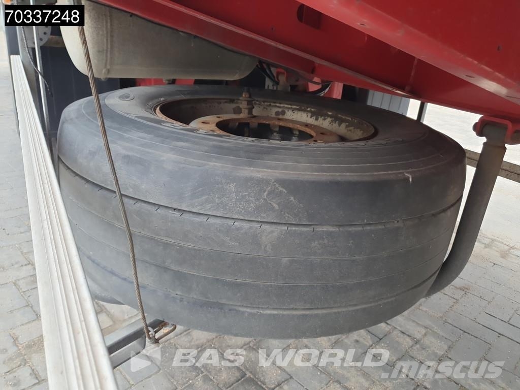 Faymonville F-S43-1AAF 3 axles Extendable Lift + Steering Axle Semi Reboques estrado/caixa aberta