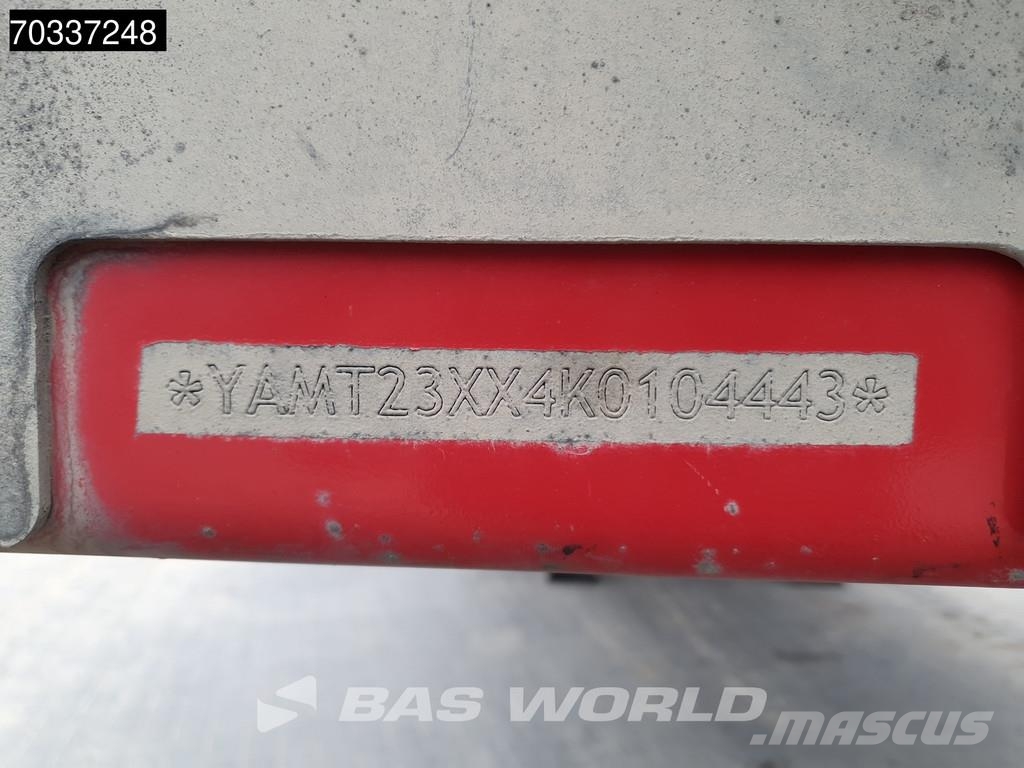 Faymonville F-S43-1AAF 3 axles Extendable Lift + Steering Axle Semi Reboques estrado/caixa aberta
