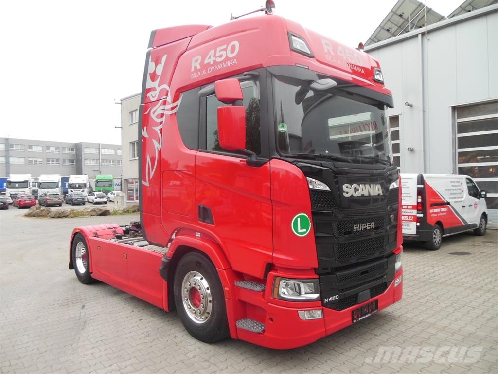 Scania R450, Retardér, Hydraulika, Alu disky, Komp Prime Movers