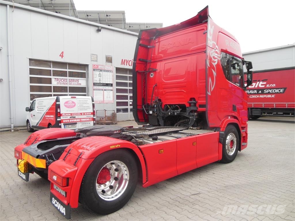 Scania R450, Retardér, Hydraulika, Alu disky, Komp Prime Movers