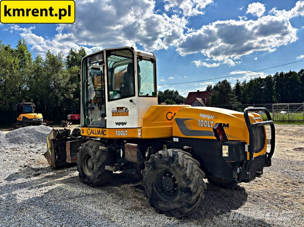 Gallmac WMW 100LT KOPARKA KOŁOWA 2012R | KOMATSU PW 98, 11 Wielgraafmachines