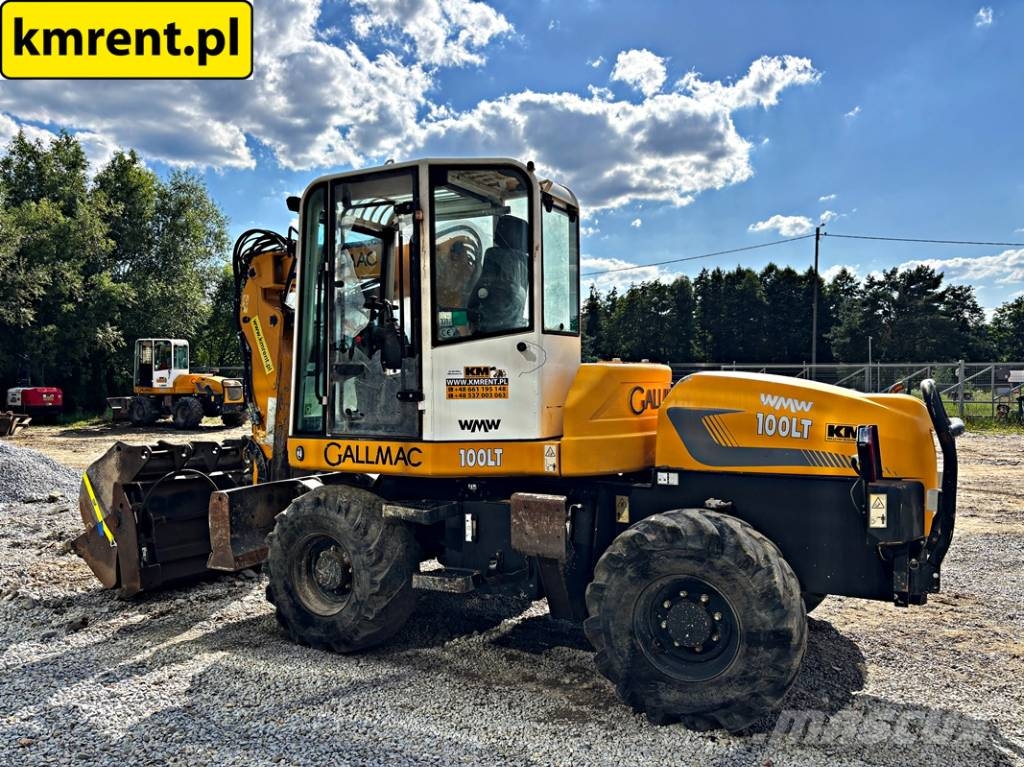 Gallmac WMW 100LT KOPARKA KOŁOWA 2012R | KOMATSU PW 98, 11 Wielgraafmachines