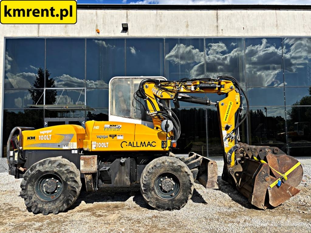 Gallmac WMW 100LT KOPARKA KOŁOWA 2012R | KOMATSU PW 98, 11 Wielgraafmachines