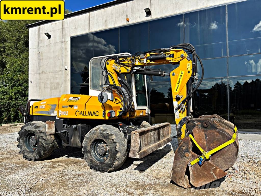 Gallmac WMW 100LT KOPARKA KOŁOWA 2012R | KOMATSU PW 98, 11 Wielgraafmachines