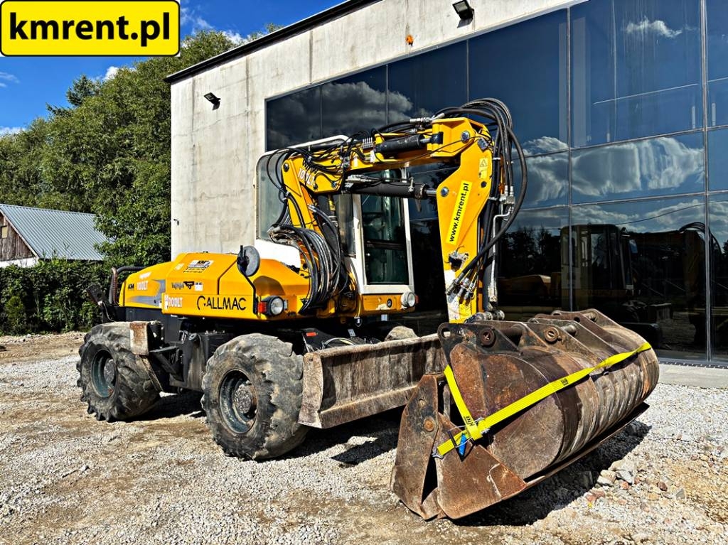 Gallmac WMW 100LT KOPARKA KOŁOWA 2012R | KOMATSU PW 98, 11 Wielgraafmachines