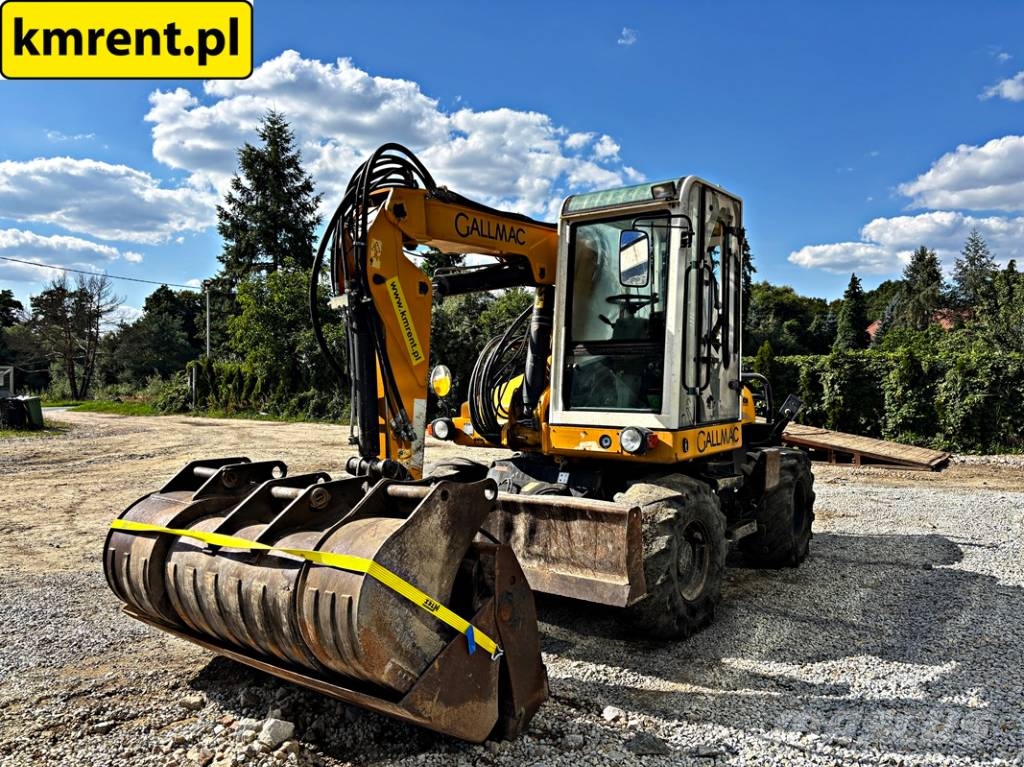 Gallmac WMW 100LT KOPARKA KOŁOWA 2012R | KOMATSU PW 98, 11 Wielgraafmachines
