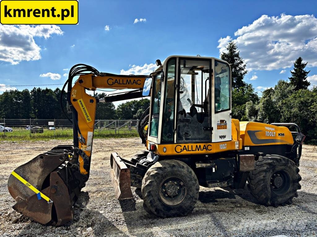 Gallmac WMW 100LT KOPARKA KOŁOWA 2012R | KOMATSU PW 98, 11 Wielgraafmachines