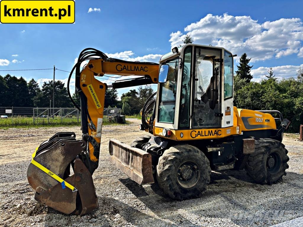 Gallmac WMW 100LT KOPARKA KOŁOWA 2012R | KOMATSU PW 98, 11 Wielgraafmachines