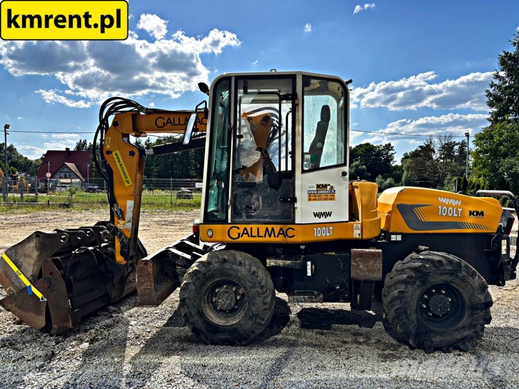 Gallmac WMW 100LT KOPARKA KOŁOWA 2012R | KOMATSU PW 98, 11 Wielgraafmachines