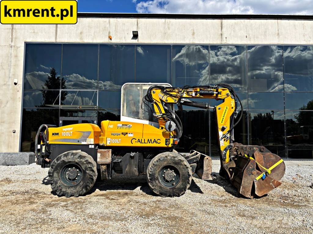 Gallmac WMW 100LT KOPARKA KOŁOWA 2012R | KOMATSU PW 98, 11 Wielgraafmachines