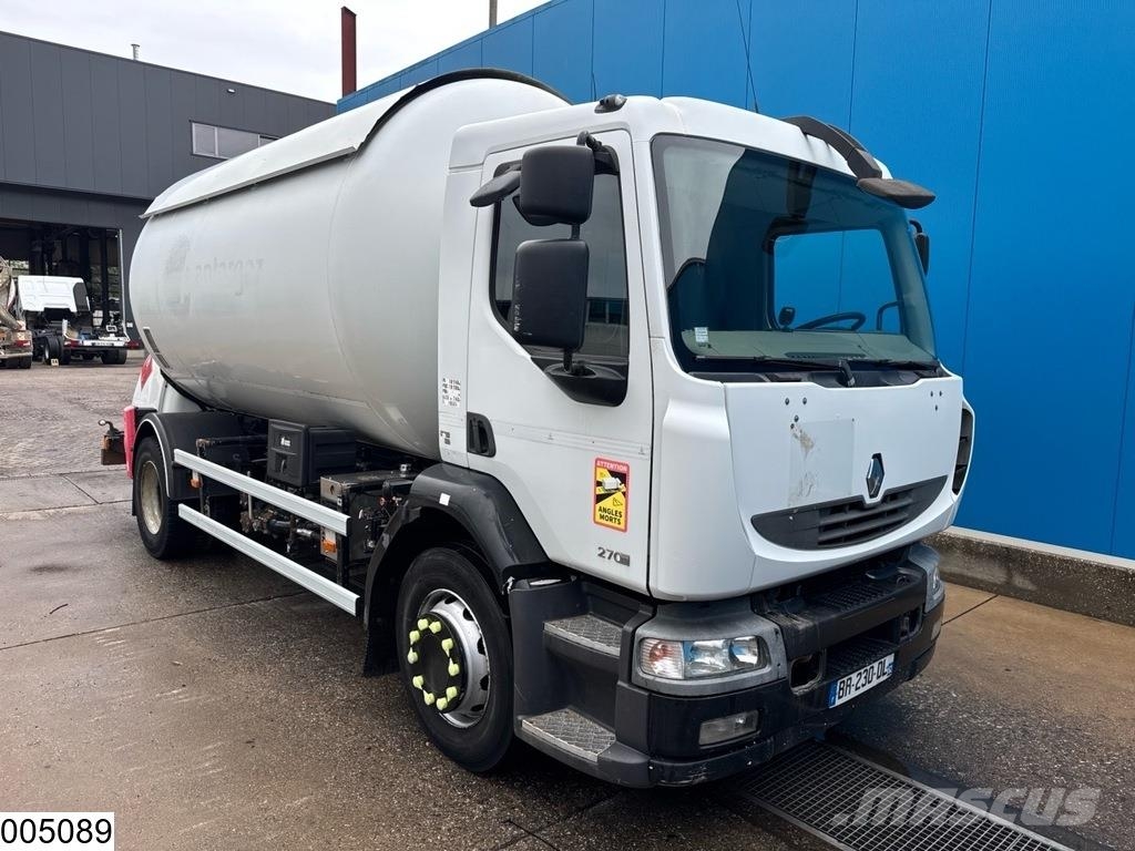Renault Midlum 270 Dxi EURO 5, PTO, Telma, Robine, 18.710 Tankbilar